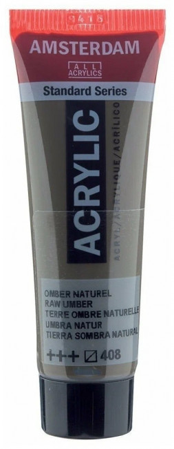 Краска акриловая Amsterdam туба 20мл №408 Умбра натуральная