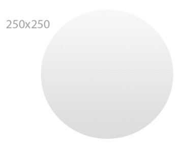 Бумага для эскизов 25л. JY-10 Круглая 200гр/м, 250х250мм, гладкая, в пакете (1/100)