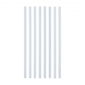 Клей d 7.2мм 20см для малого клеевого пистолета, ЭВА, 8 шт, Micron/GFGC-7 прозрачный