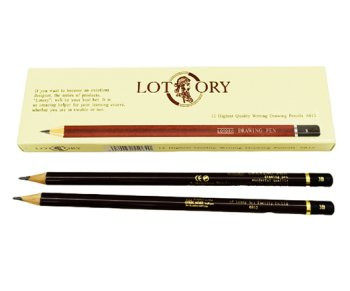 Карандаш пр.  LOTORY JY-27 (3В) круглые, деревянные, заточеные, в к/кор №6812 (12/144)