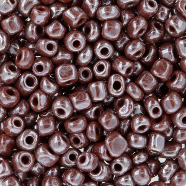 Бисер 10 г, шоколадный, Zlatka/GR №0126