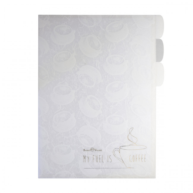 Папка-уголок А4 "Кофе Брэйк", с тремя отделениями, BV/14-035/06 (12)