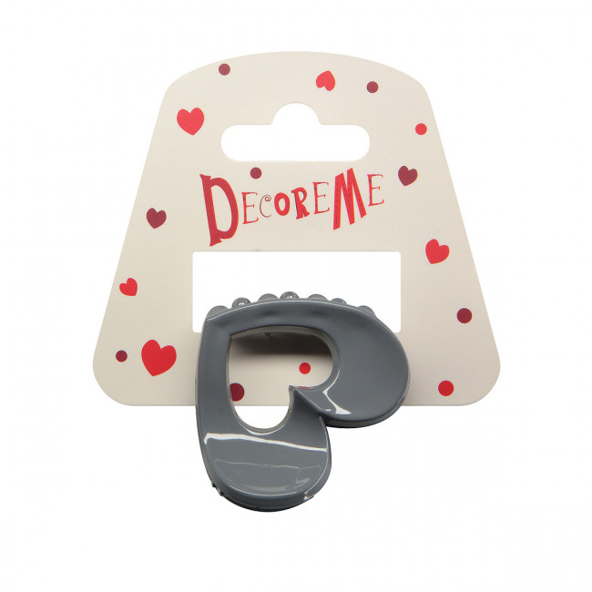 Заколка краб 5см, 6 видов, BV/2-718/49 (12)