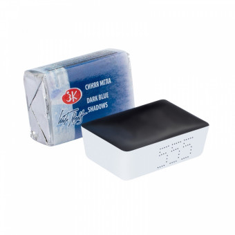 Акварель 2,5мл художественная, кювет, синяя мгла, Белые ночи Невская палитра/1911555