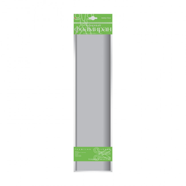 Фоамиран 50 х 140см зефирный, серый, BV/2-149/12
