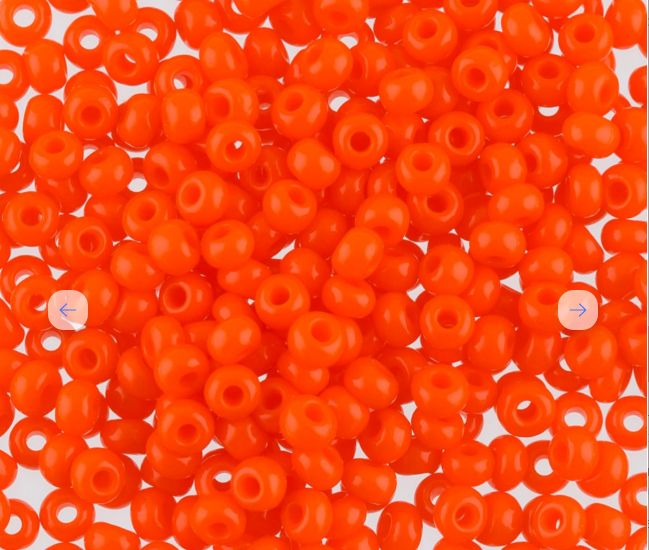 Бисер Чехия "GAMMA" круглый 3   10/0   2.3 мм    5 г  1-й сорт C136 яр.оранжевый ( 23980/1 )