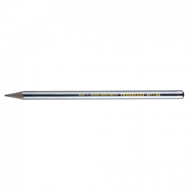 Карандаш 8В цельнографитный в лаке, графитовый, Progresso Koh-I-Noor/891108B004PZ (12)