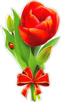 Плакат "Тюльпан" р33-45 (10)