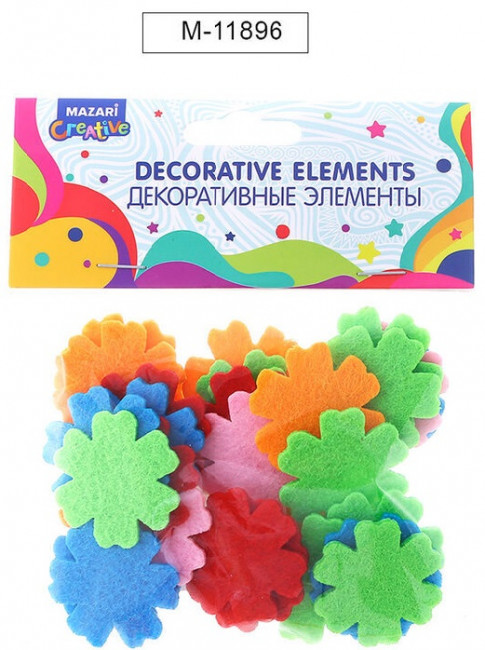 Декоративные элементы "Heartseas" из ткани, 30 шт, Mazari/M-11896 (12) Декоративные элементы "Heartseas" из ткани, 30 шт, Mazari/M-11896 (12)