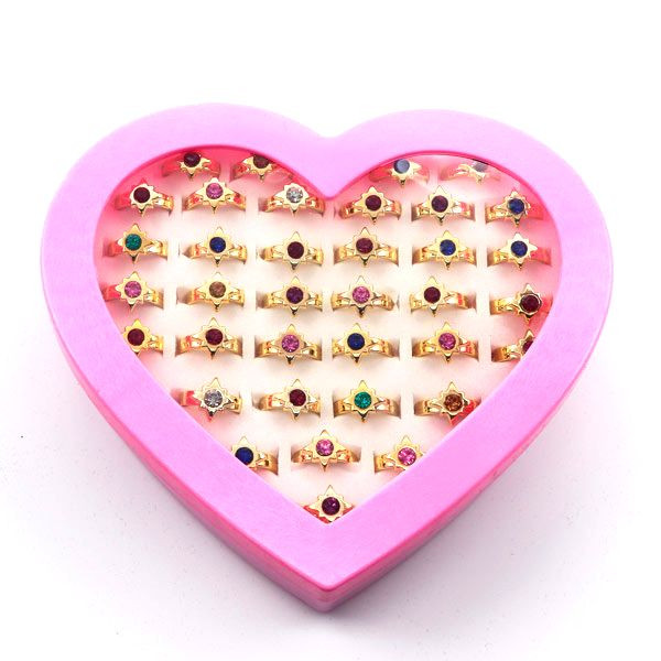 Колечки детские CL 000790-4, 36 шт (1)