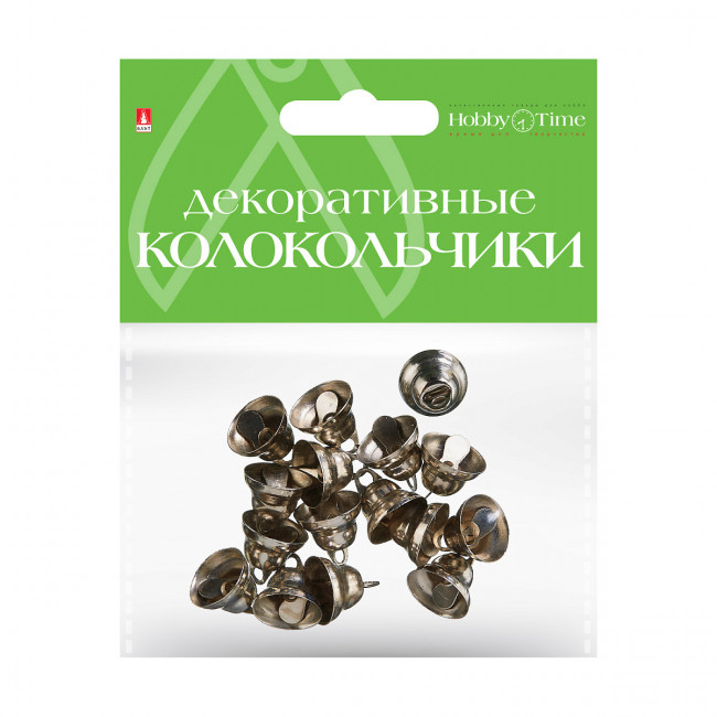 Колокольчики d 12мм серебряные, №2, BV/2-403/02