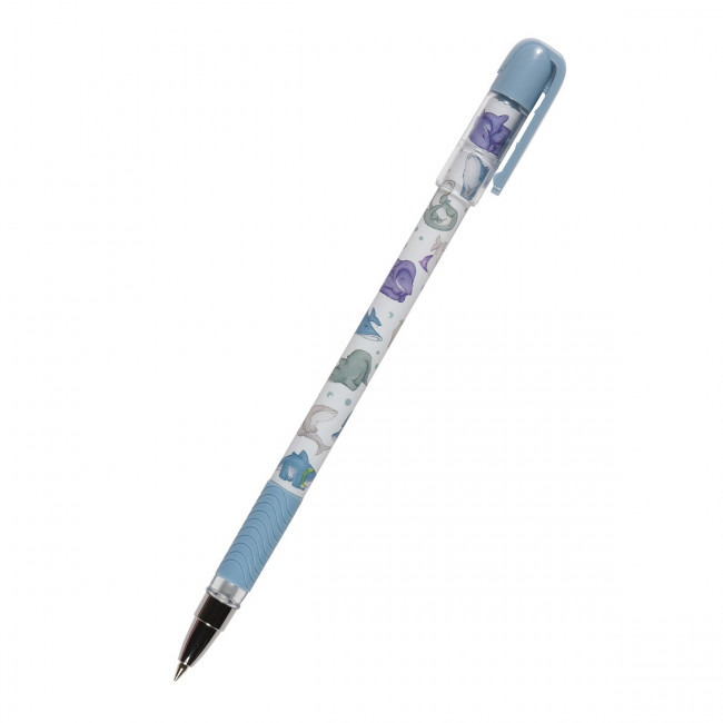 Ручка шариковая 0,5мм синяя "MagicWrite. Акулы", BV/20-0240/39 (24)