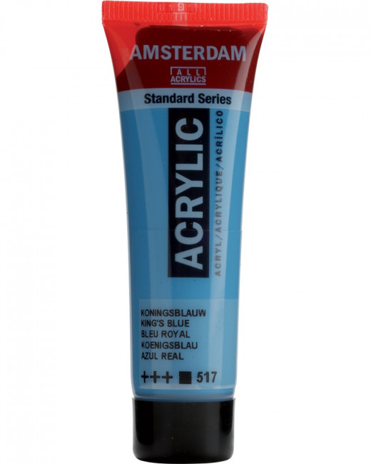 Краска акриловая Amsterdam туба 20мл №517 Синий королевский