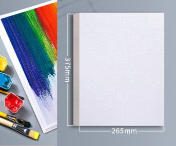 Бумага для масла 10л. WG-21 600гр/м, 262х371мм, текстура холст (1/50)