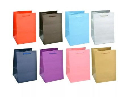 Пакет 18*23*10см подарочный, цвет ассорти, 12 цветов (mix) (12)