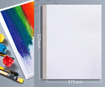 Бумага для масла 10л. WG-22 600гр/м, 373х525мм, текстура холст (1/30) Бумага для масла 10л. WG-22 600гр/м, 373х525мм, текстура холст (1/30)