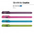 Ручка шариковая 0,5мм синяя "SlimWrite. Creative", BV/20-0019 (24)