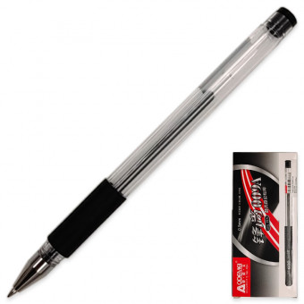 Ручка гелевая черная 0,5мм, MAYLOTT/GR-009A (12)