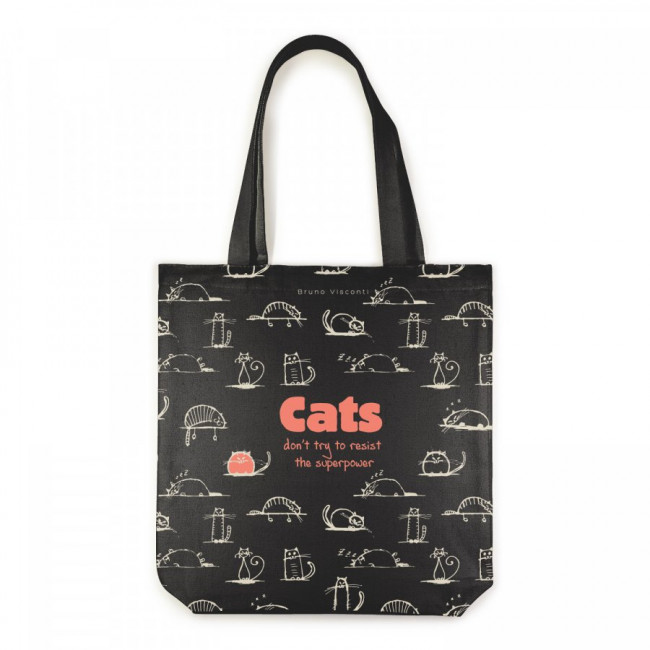 Сумка-шоппер Blak "Toon town cats " 34х36 см BV/16-004-02/31