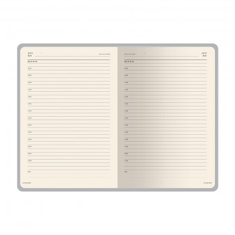 Ежедневник А5+ 128л недатированный "Classic", морская волна, BV/3-689/12