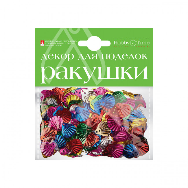 Декоративные элементы "Волшебные ракушки", 3 вида, №16, BV/2-394