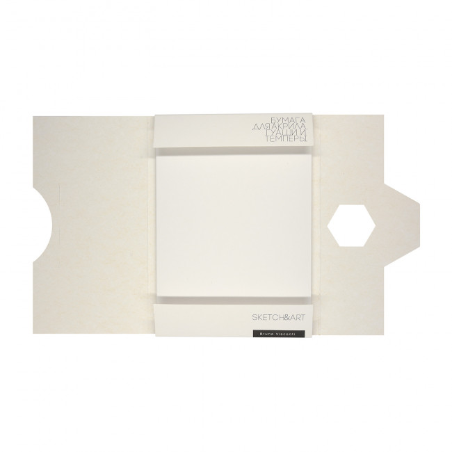 Бумага для рисования А5 20л "Sketch&Art" 160 г/м2, для акрила, гуаши и темперы, в папке, BV/4-20-150/01 (6)
