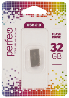 Perfeo USB 32GB M12 Metal Series