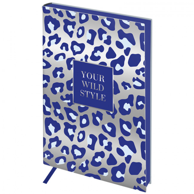 Ежедневник недат. A5, 136л, кожзам "Vision.Wild style.Silver blue", тон.бл, цв.срез Greenwich Line Ежедневник недат. A5, 136л, кожзам "Vision.Wild style.Silver blue", тон.бл, цв.срез Greenwich Line