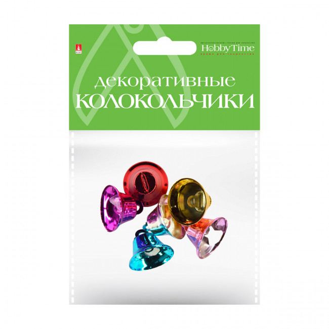 Колокольчики d 21мм, 5 цветов, №16, BV/2-403/16
