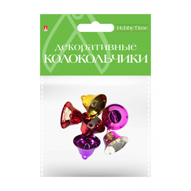 Колокольчики d 21мм, 5 цветов, №16, BV/2-403/16