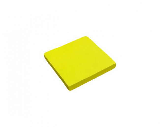 Самоклеящийся блок 76*76 мм, 100л., WENZER OFFiCE, желтый неон