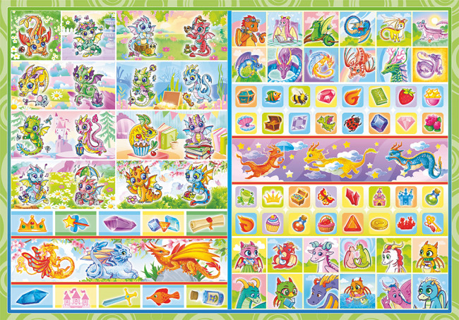 Раскраска с наклейками (А4) РН-1188