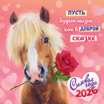 Календарь на скрепке 2026г "Пусть будет жизнь как в сказке", БПК-26-003 (10)