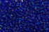 Бисер "ASMAR" размер №12, вес: 50 г, ультрамариновый, внутреннее серебрение