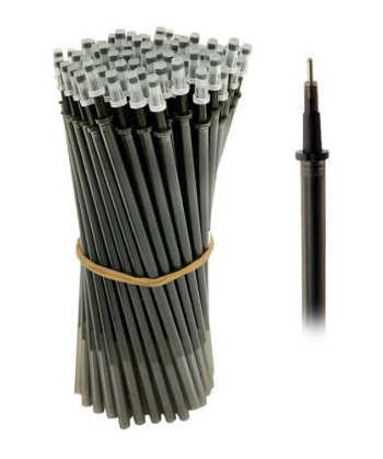 Стержни Шпион "Пиши стирай" DC-260 (черн) 0,5мм, 13см, игольчатый стержень (100/1600)