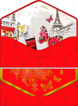 Конверт для денег "Город" 90-90-s (10)