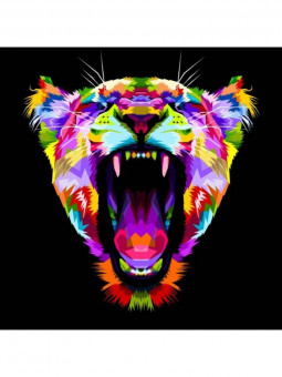 Скетчбук А5 Львица (7БЦ, 80 л, на резинке, 100г ) (айвори) С80-4210