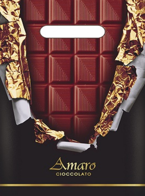 Пакет ПВД (20*30) 30 мкм "Горький шоколад" (100)