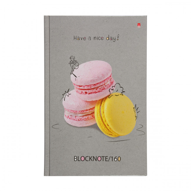 Блокнот-престиж А5 160л клетка "Nice days", сшивка, BV/3-160-074/32 (16)