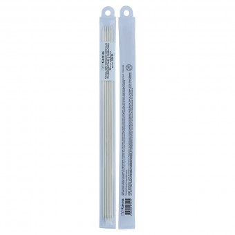 Спицы d4.0мм 35см прямые, алюминий, с покрытием, 5шт, Gamma/KN-35 d 4.0мм