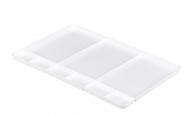 Пластиковая прямоугольная палитра Малевичъ без ручки, 9 ячеек 195141