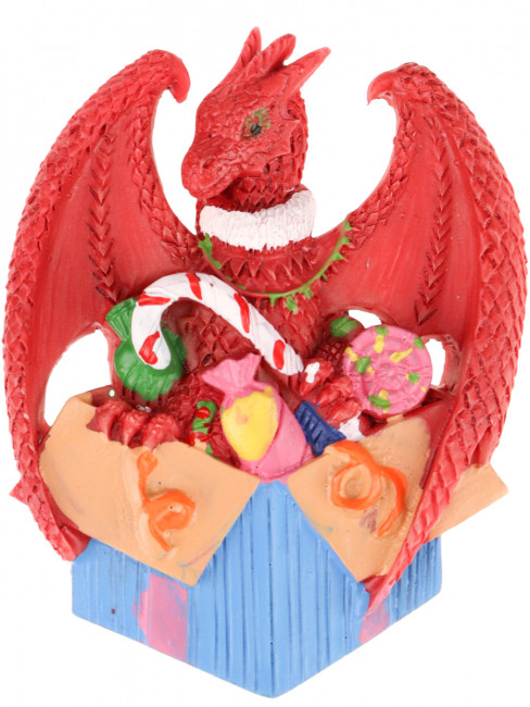 Магнит 7х7см "Дракон и сладости" MILAND/НУ-4695