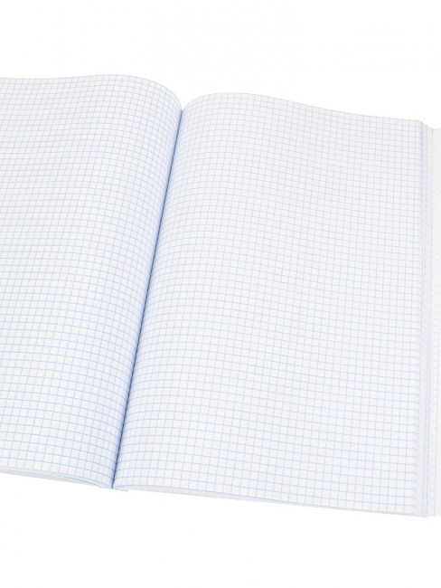 Тетрадь А4 96 клетка "Минимализм в чёрном - 6", скрепка, Profit/96-9005 (5/30)