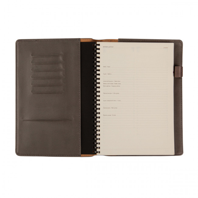 Еженедельник А5 64л недатированный "Concept" на гребне, серый, BV/3-322/13 (20) Еженедельник А5 64л недатированный "Concept" на гребне, серый, BV/3-322/13 (20)