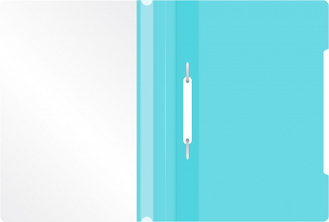 Папка-скоросшиватель А4 140/180 мкм, голубой, Pastel -PSLAST/BLUE Бюрократ/1481335 (20)