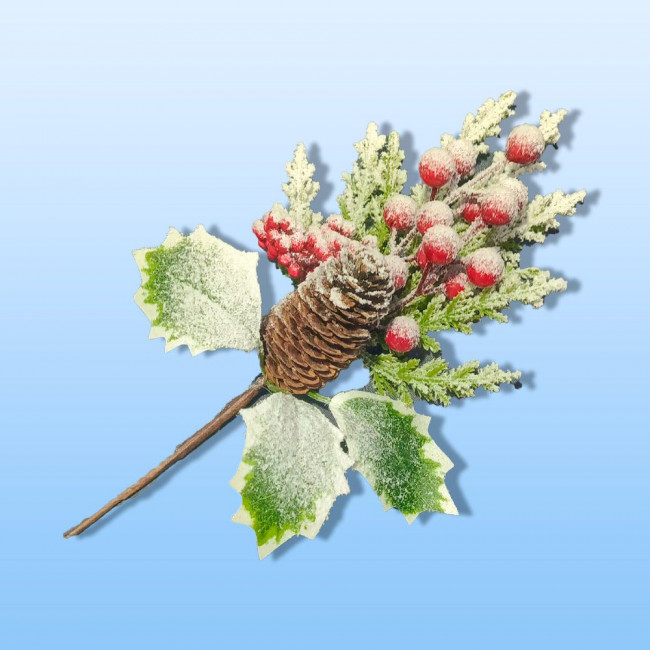 ДЕКОРАТИВНАЯ ВЕТОЧКА, DARLENS, 28 СМ, ПЛАСТИК, DL-DRL06898