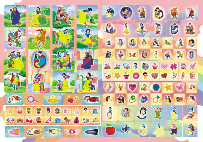 Раскраска с наклейками (А4) РН-1074