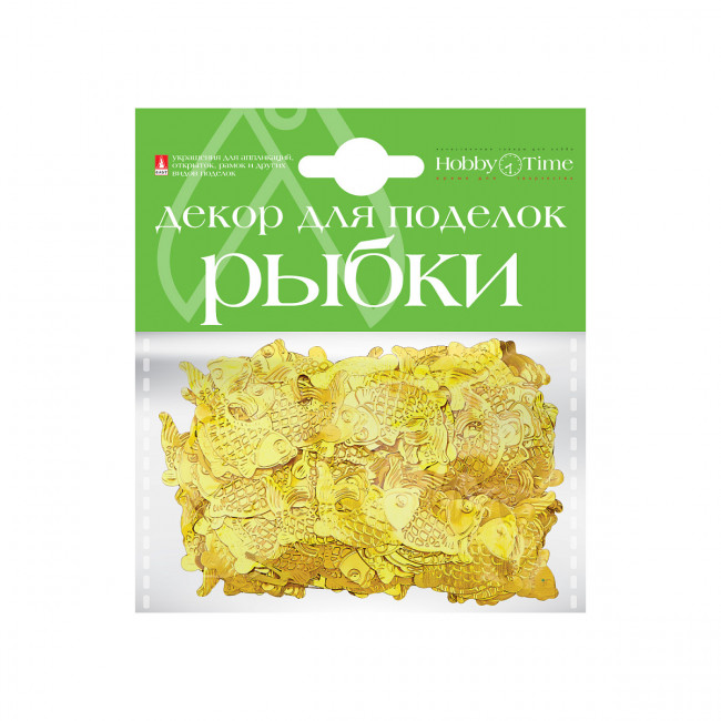 Декоративные элементы "Сказочные рыбки", 4 вида, №15, BV/2-393