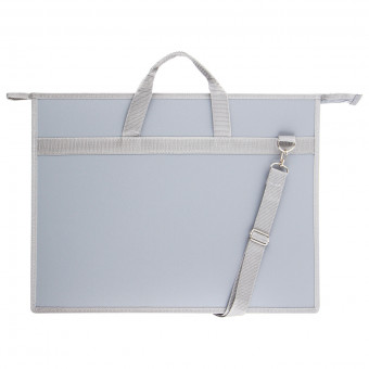 Папка А3 для художника, пластик, на молнии сверху, 1отд,, серая, Оникс/ПР 5 10721 Папка А3 для художника, пластик, на молнии сверху, 1отд,, серая, Оникс/ПР 5 10721