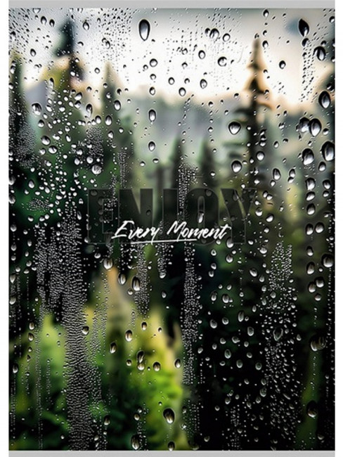 Тетрадь А4 96 клетка "Природа в макро-3", скрепка, Profit/96-9006 (5/30)